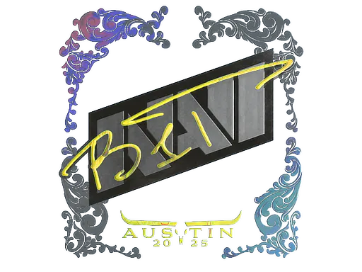 Sticker b1t (Holo) | Austin 2025 - Preço e onde comprar no CS2