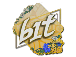 Sticker b1t | Rio 2022 - Preço e onde comprar no CS2