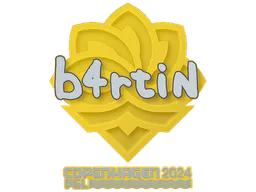 Sticker b4rtiN | Copenhagen 2024 - Preço e onde comprar no CS2
