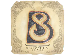 Sticker B8 | Austin 2025 - Preço e onde comprar no CS2