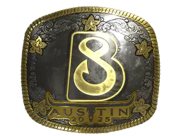 Sticker B8 (Gold) | Austin 2025 - Preço e onde comprar no CS2