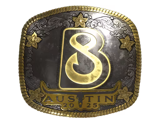 Sticker B8 (Gold) | Austin 2025 - Preço e onde comprar no CS2