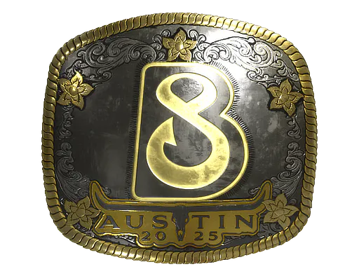 Sticker B8 (Gold) | Austin 2025 - Preço e onde comprar no CS2