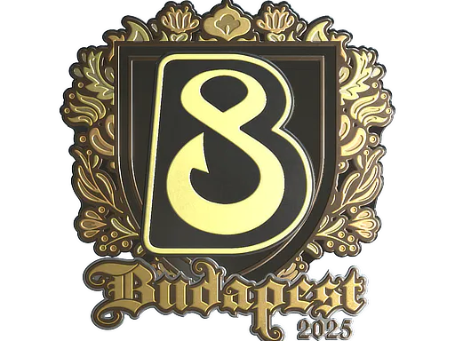 Sticker B8 (Gold) | Budapest 2025 - Preço e onde comprar no CS2