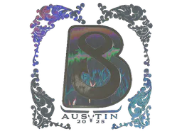 Sticker B8 (Holo) | Austin 2025 - Preço e onde comprar no CS2