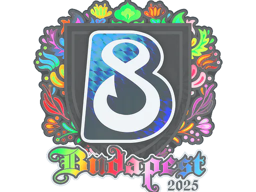 Sticker B8 (Holo) | Budapest 2025 - Preço e onde comprar no CS2