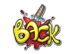 Sticker Backstab - Preço e onde comprar no CS2