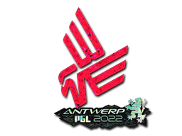 Sticker Bad News Eagles (Glitter) | Antwerp 2022 - Preço e onde comprar no CS2