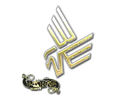 Sticker Bad News Eagles (Gold) | Paris 2023 - Preço e onde comprar no CS2