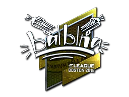 Sticker balblna (Foil) | Boston 2018 - Preço e onde comprar no CS2