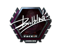 Sticker balblna (Foil) | London 2018 - Preço e onde comprar no CS2