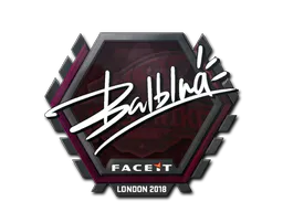 Sticker balblna | London 2018 - Preço e onde comprar no CS2