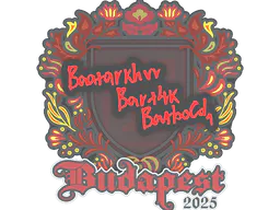 Sticker Bart4k | Budapest 2025 - Preço e onde comprar no CS2