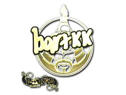 Sticker Bart4k (Gold) | Paris 2023 - Preço e onde comprar no CS2