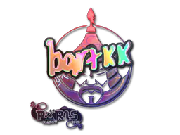 Sticker Bart4k (Holo) | Paris 2023 - Preço e onde comprar no CS2