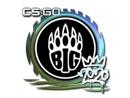 Sticker BIG (Foil) | 2020 RMR - Preço e onde comprar no CS2