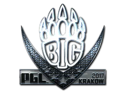 Sticker BIG (Foil) | Krakow 2017 - Preço e onde comprar no CS2