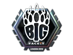 Sticker BIG (Foil) | London 2018 - Preço e onde comprar no CS2