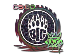 Sticker BIG (Holo) | 2020 RMR - Preço e onde comprar no CS2