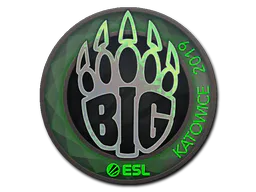 Sticker BIG (Holo) | Katowice 2019 - Preço e onde comprar no CS2