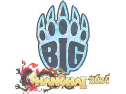 Sticker BIG (Holo) | Shanghai 2024 - Preço e onde comprar no CS2