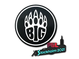 Sticker BIG | Stockholm 2021 - Preço e onde comprar no CS2