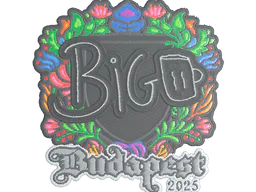 Sticker biguzera (Embroidered) | Budapest 2025 - Preço e onde comprar no CS2