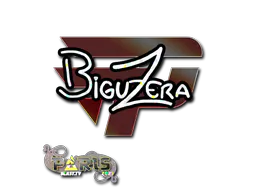 Sticker biguzera (Glitter) | Paris 2023 - Preço e onde comprar no CS2