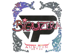 Sticker biguzera (Holo) | Austin 2025 - Preço e onde comprar no CS2
