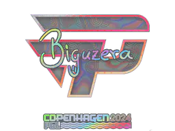 Sticker biguzera (Holo) | Copenhagen 2024 - Preço e onde comprar no CS2