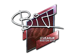 Sticker BIT (Foil) | Boston 2018 - Preço e onde comprar no CS2