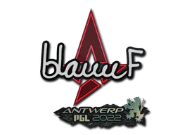 Sticker blameF | Antwerp 2022 - Preço e onde comprar no CS2
