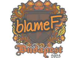 Sticker blameF | Budapest 2025 - Preço e onde comprar no CS2