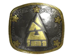 Sticker BLAST.tv (Gold) | Austin 2025 - Preço e onde comprar no CS2