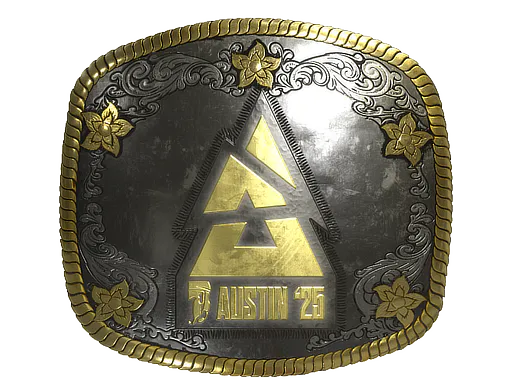 Sticker BLAST.tv (Gold) | Austin 2025 - Preço e onde comprar no CS2