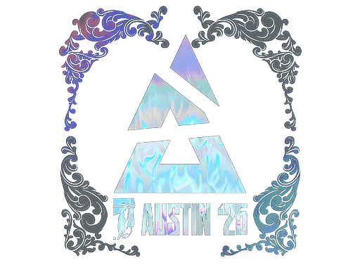 Sticker BLAST.tv (Holo) | Austin 2025 - Preço e onde comprar no CS2