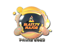 Sticker BLAST.tv (Holo) | Paris 2023 - Preço e onde comprar no CS2