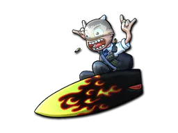 Sticker Blaze Surf K (Foil) - Preço e onde comprar no CS2