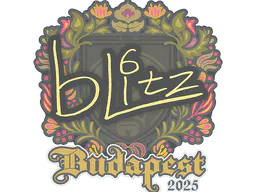 Sticker bLitz | Budapest 2025 - Preço e onde comprar no CS2