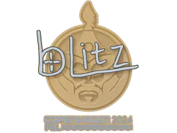 Sticker bLitz | Copenhagen 2024 - Preço e onde comprar no CS2