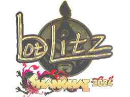Sticker bLitz (Glitter) | Shanghai 2024 - Preço e onde comprar no CS2