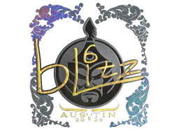 Sticker bLitz (Holo) | Austin 2025 - Preço e onde comprar no CS2