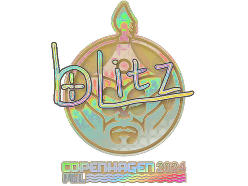 Sticker bLitz (Holo) | Copenhagen 2024 - Preço e onde comprar no CS2