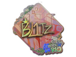 Sticker bLitz (Holo) | Rio 2022 - Preço e onde comprar no CS2