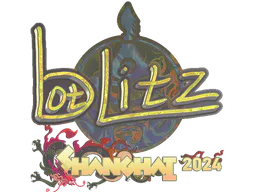 Sticker bLitz (Holo) | Shanghai 2024 - Preço e onde comprar no CS2