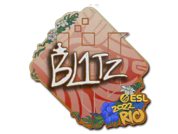 Sticker bLitz | Rio 2022 - Preço e onde comprar no CS2
