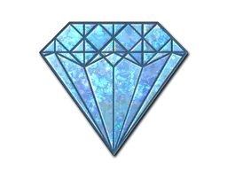 Sticker Blue Gem (Glitter) - Preço e onde comprar no CS2