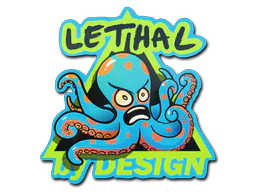 Sticker Blue Lethal - Preço e onde comprar no CS2