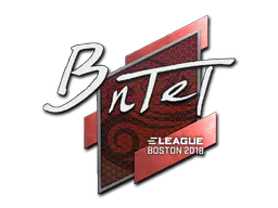 Sticker BnTeT | Boston 2018 - Preço e onde comprar no CS2