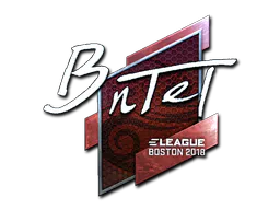 Sticker BnTeT (Foil) | Boston 2018 - Preço e onde comprar no CS2
